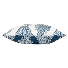 Load image into Gallery viewer, Outdoor Filled Cushion- Paisley / Teal
