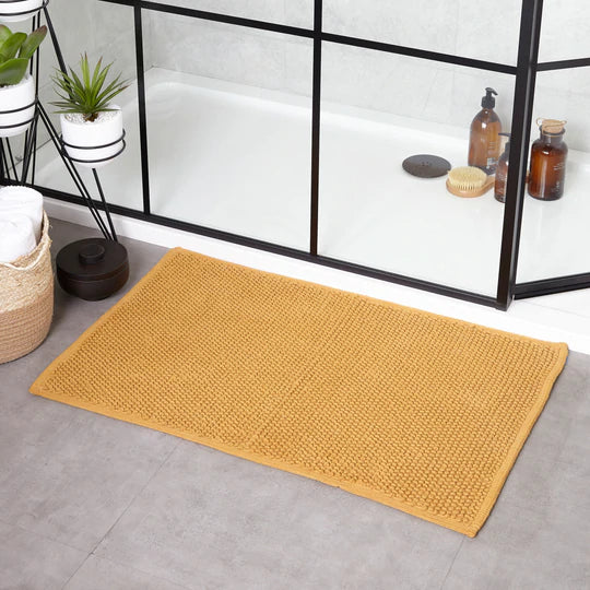 Loft Bath Mat - Ochre