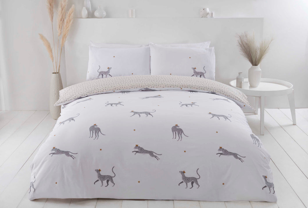 Leopard Natural Eco Friendly Duvet Set