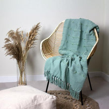 Load image into Gallery viewer, Motti Seafoam Throw
