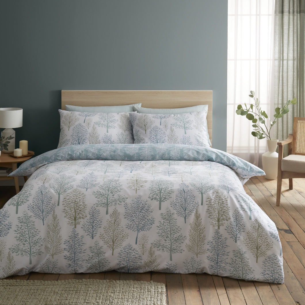 *Wilda Tree Duvet Set - Green (SINGLE AND DOUBLE)