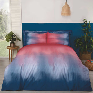 Ombre Red Duvet Set