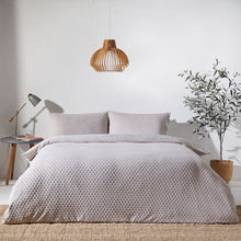 Load image into Gallery viewer, Polka Tuft Stone Cotton Duvet Set
