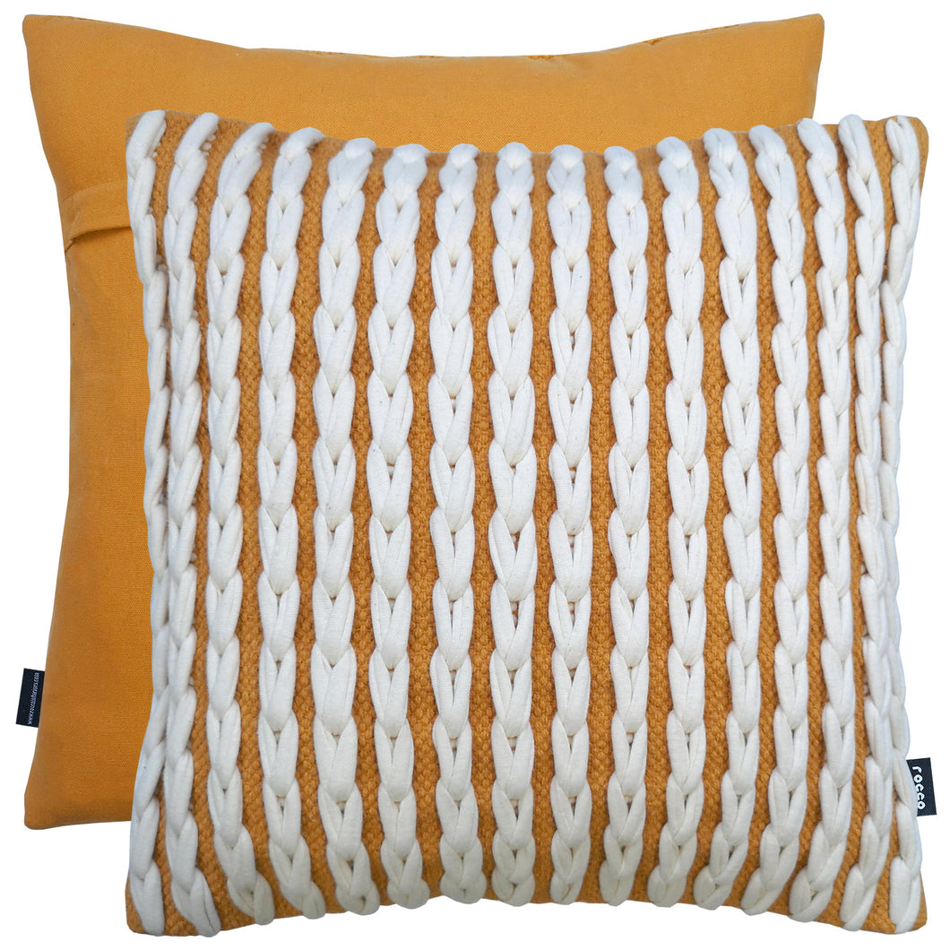 Oslo Ochre Cushion Cover