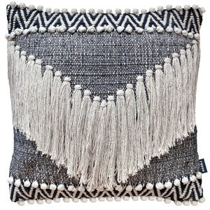 Laos Black Cushion Cover