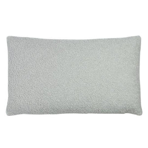 Snuggle Sheared Filled Bolster Cushion - Grey