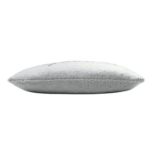 Snuggle Sheared Filled Bolster Cushion - Grey
