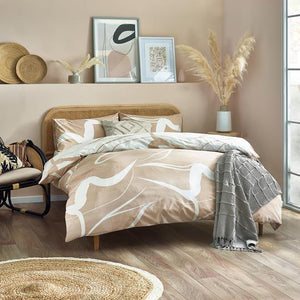 Sinarama Abstract Natural Duvet Set