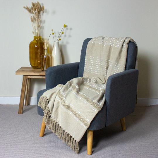 Sundown Natural Throw