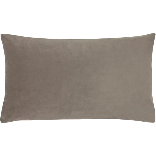 Mink Velvet Filled Bolster Cushion