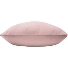 Load image into Gallery viewer, Powder Pink Velvet Filled Bolster Cushion
