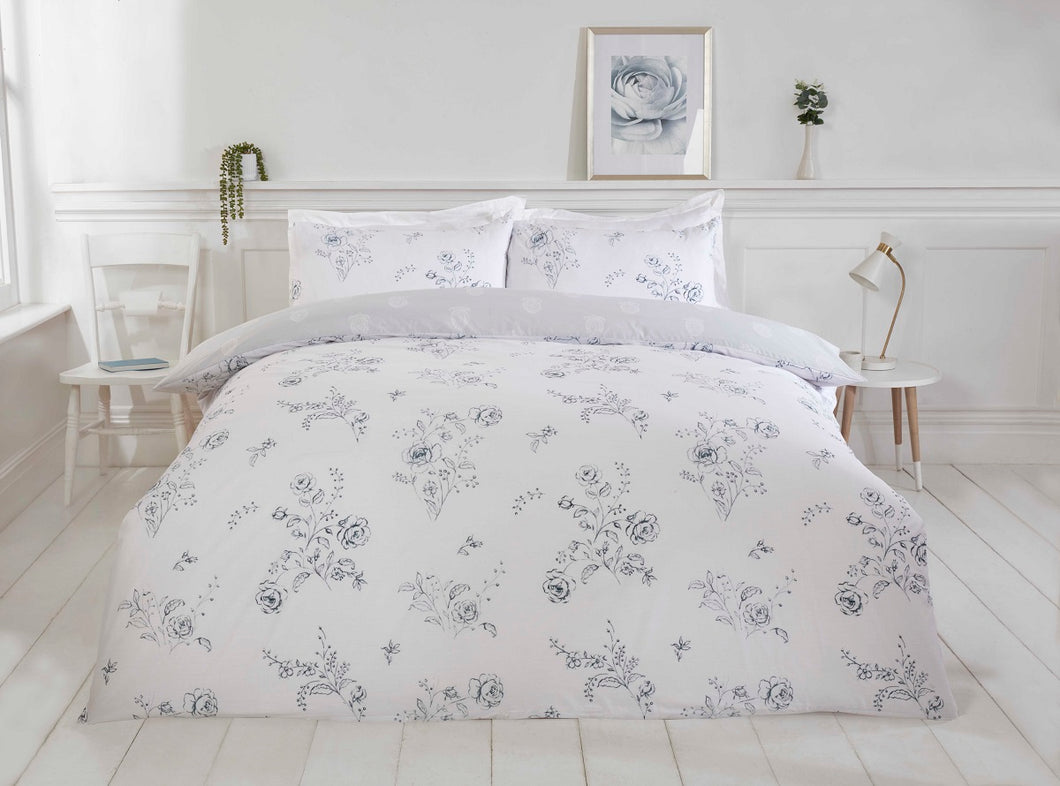 Sadie Blue Eco Friendly Duvet Set