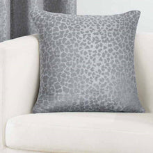 Load image into Gallery viewer, Sahara Silver Eyelet Curtains
