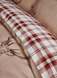 Stag Duvet Set - Natural - Double