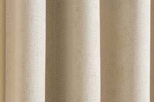 Vogue Cream Eyelet Curtains