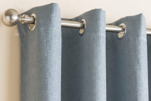 Vogue Duck Egg Eyelet Curtains