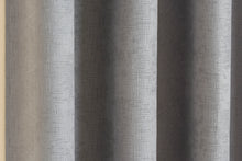 Load image into Gallery viewer, Vogue Grey Eyelet Curtains
