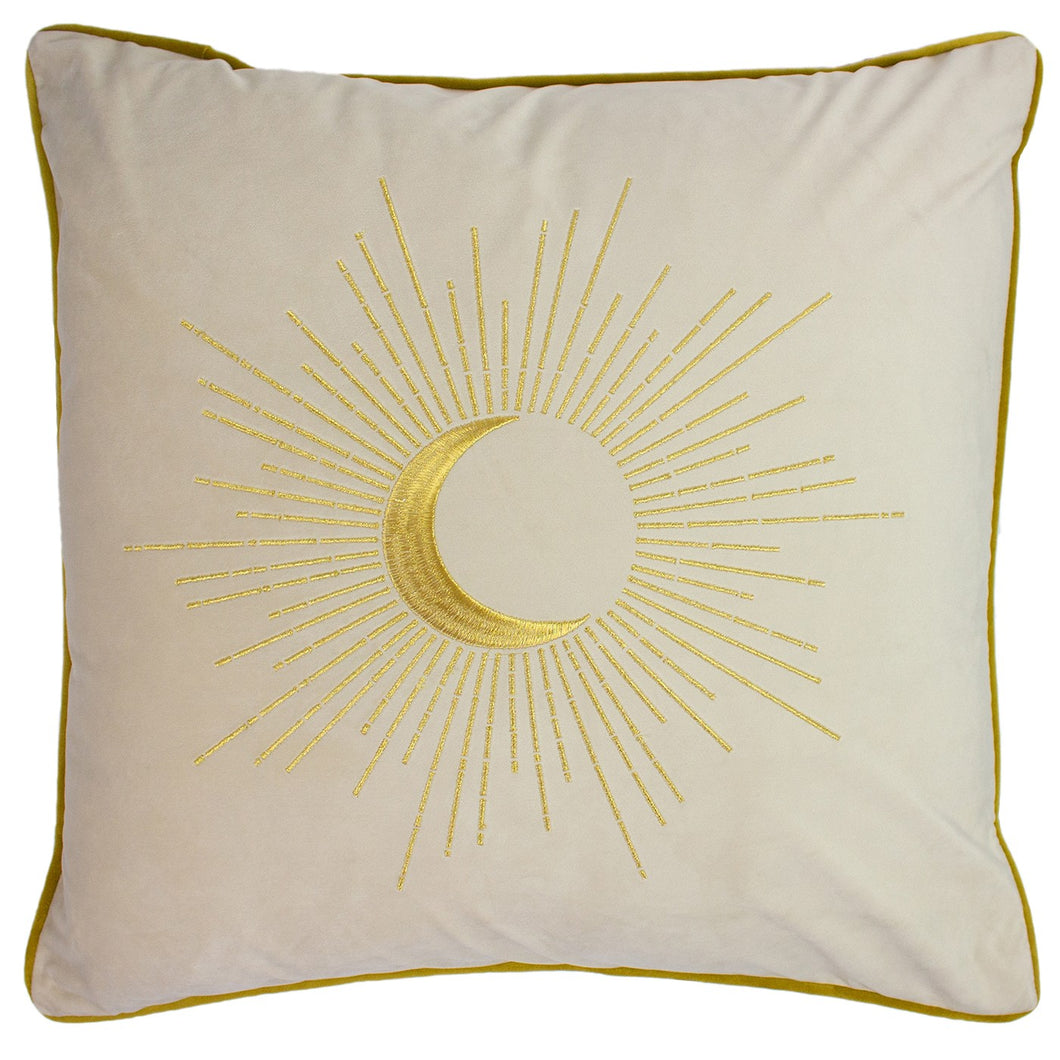 Moon Cream/Gold Cushion Cover