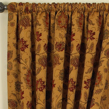 Load image into Gallery viewer, Balmoral Gold Tape Top Curtains
