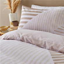 Load image into Gallery viewer, Blok Geo Natural Duvet Set
