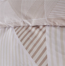 Load image into Gallery viewer, Blok Geo Natural Duvet Set
