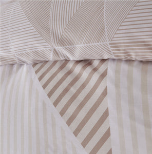 Blok Geo Natural Duvet Set