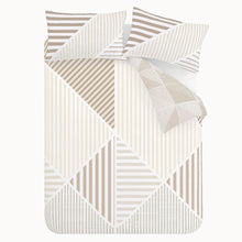 Load image into Gallery viewer, Blok Geo Natural Duvet Set
