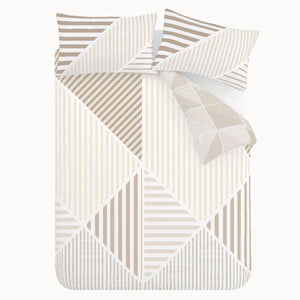 Blok Geo Natural Duvet Set