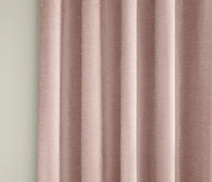 Savoy Blush Eyelet Blackout Curtains