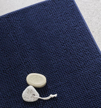 Load image into Gallery viewer, Bobble Bath Mat Navy
