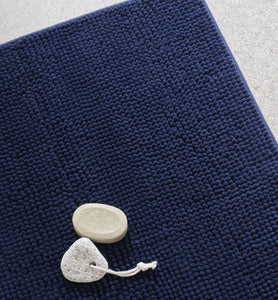 Bobble Bath Mat Navy