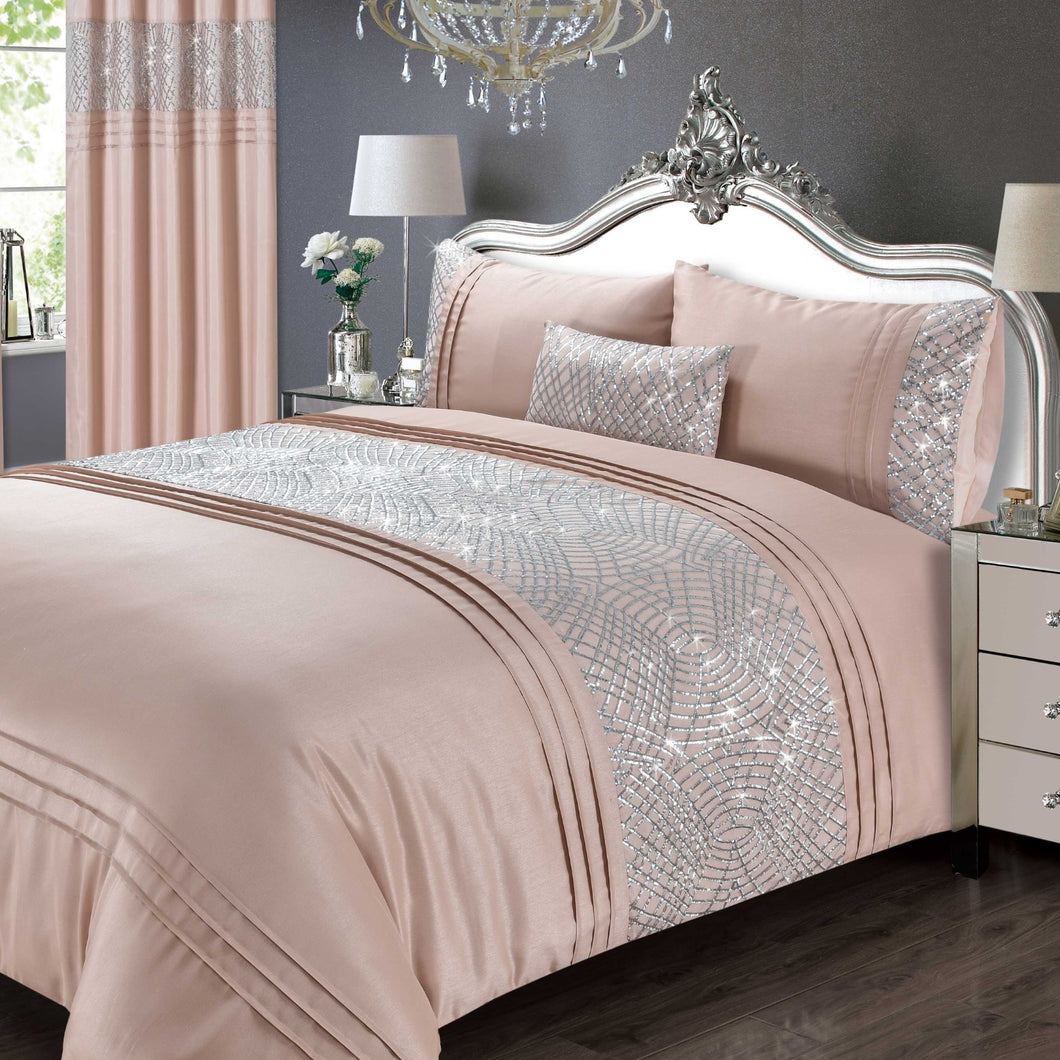 *Charleston Blush Duvet Set (KING, SUPERKING AND BOLSTER)