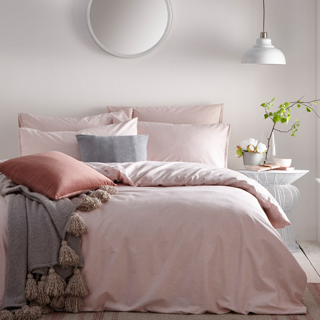 Claybourne Blush Duvet Set
