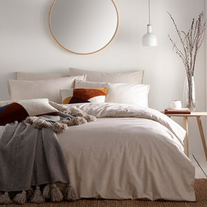 Claybourne Putty Duvet Set