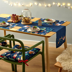 Santa's Christmas Wonderland Table Linen Range