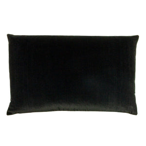 Contra Black Bolster Cushion Cover
