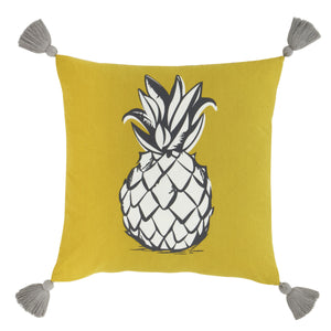 Tupi Pineapple Filled Outdoor Cushion