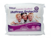 Load image into Gallery viewer, DreamEasy 110g Quilted Polycotton Mattress Protector
