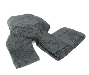 Charcoal 2 Piece Cotton Bath Set