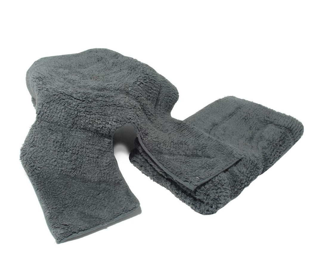 Charcoal 2 Piece Cotton Bath Set