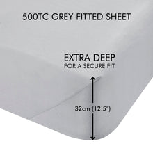 Load image into Gallery viewer, 500TC Grey Cotton Rich Range
