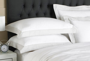 Harvard Grey Trim Duvet Set