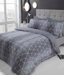 *Calvin Grey Duvet Set (DOUBLE)