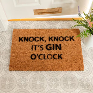 "Knock Knock, It's Gin O'Clock"