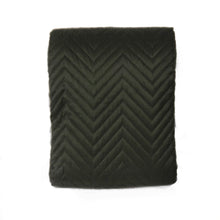 Load image into Gallery viewer, Quilted Bed Throw - Slate Grey
