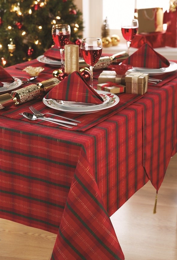 Tartan Table Runner