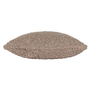 Textured Boucle Cushion - Taupe