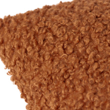 Load image into Gallery viewer, Textured Boucle Cushion - Ginger
