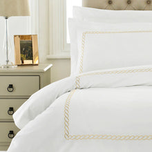 Load image into Gallery viewer, Cleopatra Gold Premium Duvet Set

