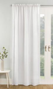 Pom Pom White Slot Top Panel